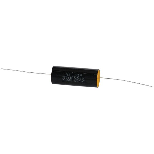 Main product image for Dayton Audio DFFC-0.33 0.33uF 400V By-Pass Capacitor 027-456
